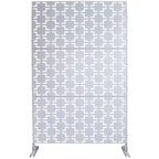 Outdoor & Indoor Metal Privacy Freestanding Decorative Screen
