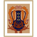 Vessel Collection Blossom by Arty Guava Framed Wall Art Print