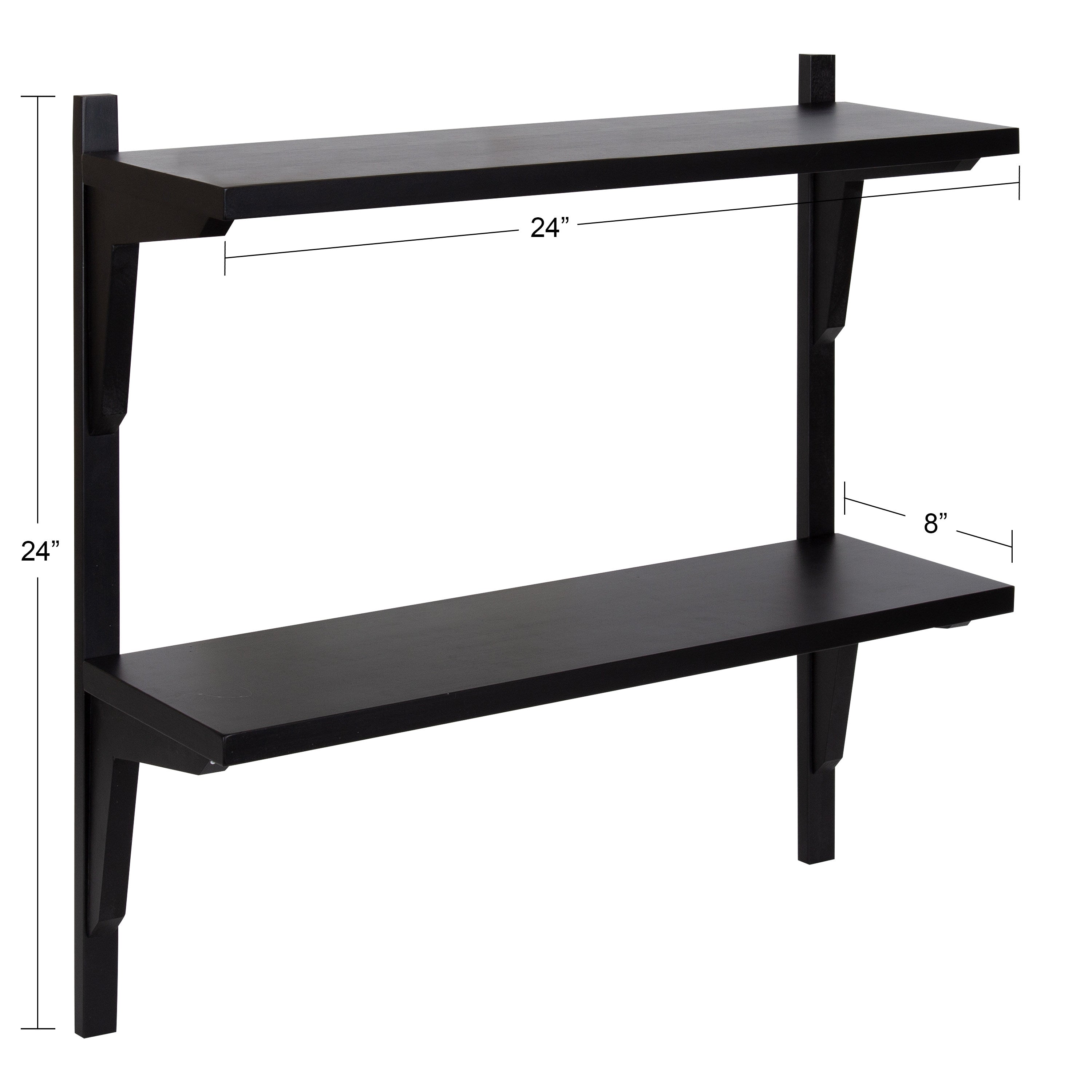 Meridien Wood Wall Shelf