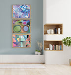Blake Scaffolding Framed Printed Glass by Caleb Griswold