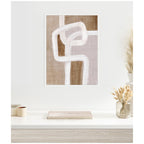 Sylvie Rhythmic Lines l Framed Canvas by Nikita Jariwala