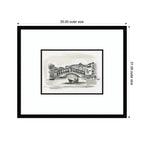 Postcard Venice by Teju Reval Framed Wall Art Print