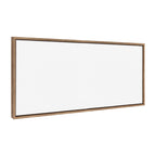 Sylvie Blank Framed Canvas 18x40
