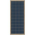 Framed Fabric Pinboard Navy Blue Plaid Wall Organization