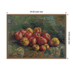 Apples 1887 Vincent van Gogh by Nostalgia Prints Framed Canvas Wall Art Print