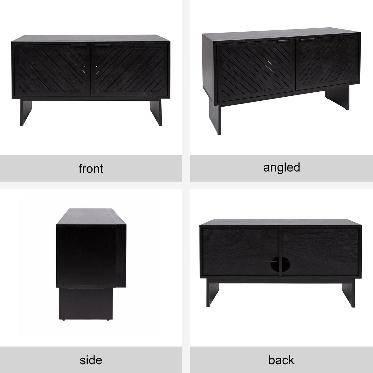 Mezzeta Wood TV Stand