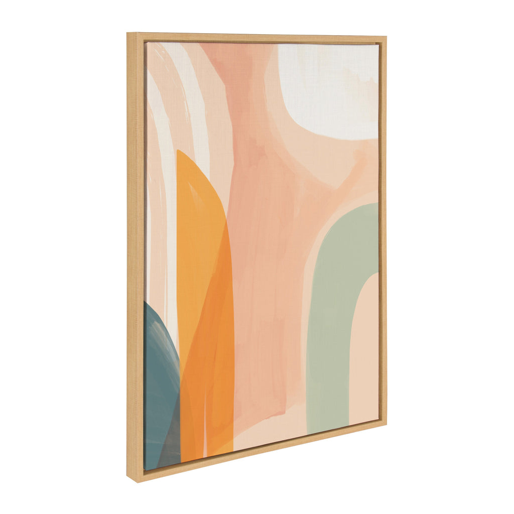 Sylvie Sunrise Over Marrakesh Framed Canvas by Kate Aurelia Holloway