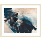 Framed Art Deep Blue Momentum II by Amy Lighthall