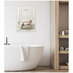 Sylvie Cheetah Traditional Chandelier Bath Framed Canvas by Amy Peterson