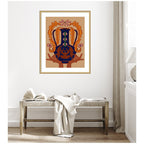 Vessel Collection Blossom by Arty Guava Framed Wall Art Print