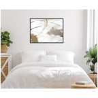 Sweeping Layers No. 3 by Amy Lighthall Framed Canvas Wall Art Print