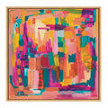Sylvie I Feel Pretty Framed Canvas by Leah Nadeau