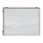 Blake Black Sands Dream Framed Printed Glass by Janet Meinke-Lau