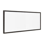 Sylvie Blank Framed Canvas 18x40