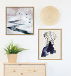 Sylvie Within Framed Canvas by Faryn Hughes