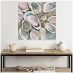 Sylvie Oyster Roast Framed Canvas by Mary Sparrow