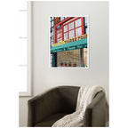 One Two Three Four by Krista V. Allenstein Framed Canvas Wall Art Print