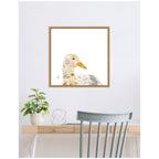Duck No. 2 by Madeline Jeppesen Framed Canvas Wall Art Print