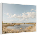 Sylvie Marshland Framed Canvas by Crystal Lynn Collins