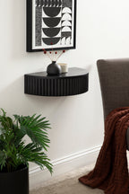 Reid Ribbed Floating Side Table