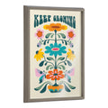 Blake Keep Growing Framed Printed Glass by Rachel Lee of My Dream Wall