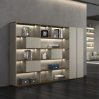 Fenwick · Office Shelves w/ Lighting & Storage
