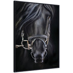 Ebony Splendor by Mary Sparrow Framed Canvas Wall Art Print