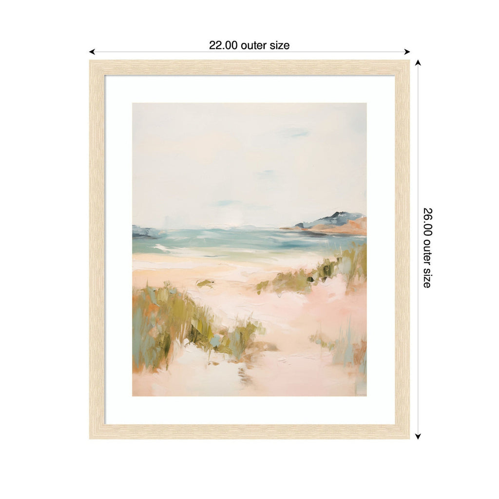 Tranquil Landscape V expansion by Amy Lighthall Framed Wall Art Print