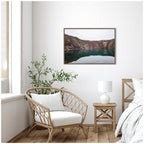 Sylvie Reflection Pool Framed Canvas by Alicia Abla