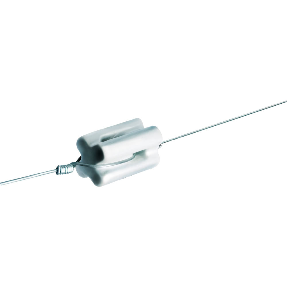 Speedrite - Bullnose Porcelain Insulator - White