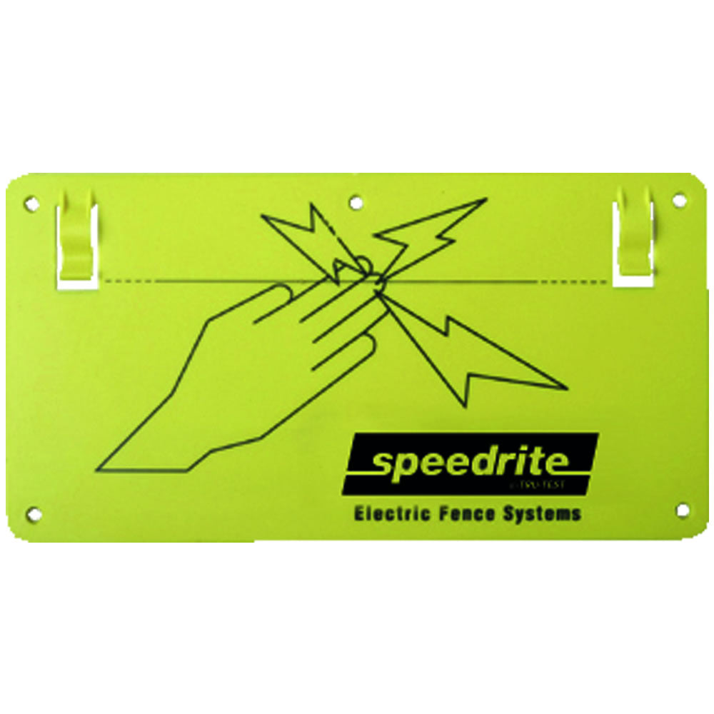 Speedrite - Warning Sign (10/Pk)