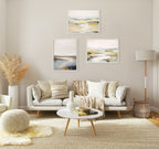 Sylvie Beaded Tranquil Landscape I Framed Canvas by Amy Lighthall