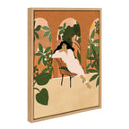 Sylvie Mediterranean Life Framed Canvas by Alja Horvat