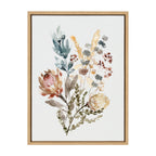 Sylvie Wildflower Bunch Framed Canvas by Sara Berrenson