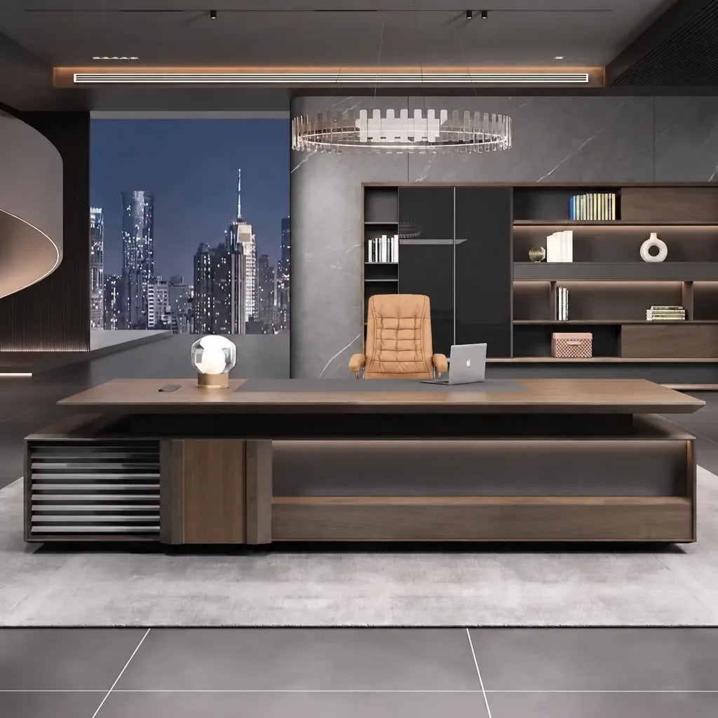 Frisco · Modern L-Shaped Executive Desk
