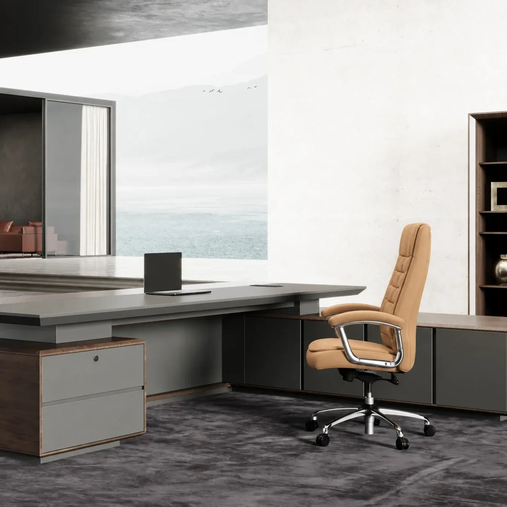 Frisco · Modern L-Shaped Executive Desk