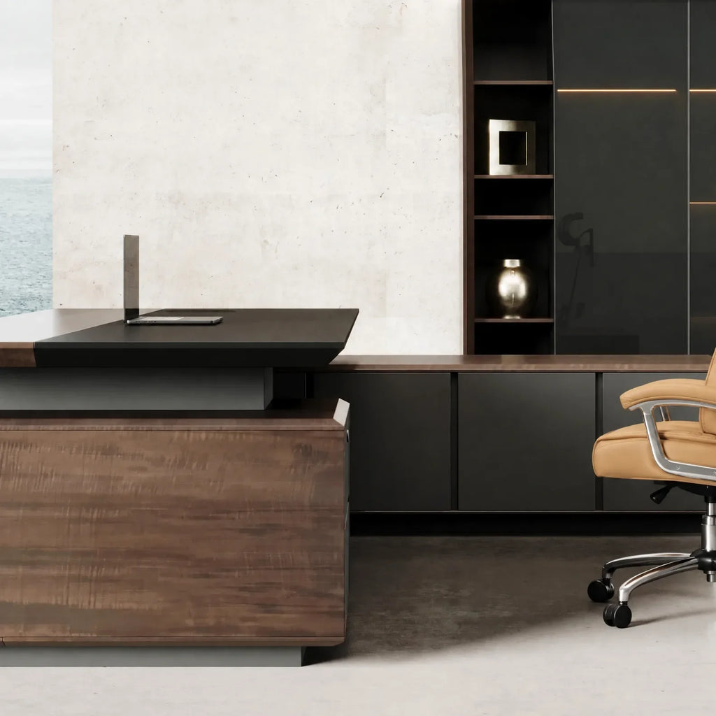 Frisco · Modern L-Shaped Executive Desk