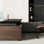 Frisco · Modern L-Shaped Executive Desk