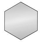 Rhodes Framed Hexagon Wall Mirror