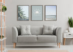 Sylvie Sun Beach Tropical Surf Framed Canvas by The Creative Bunch Studio