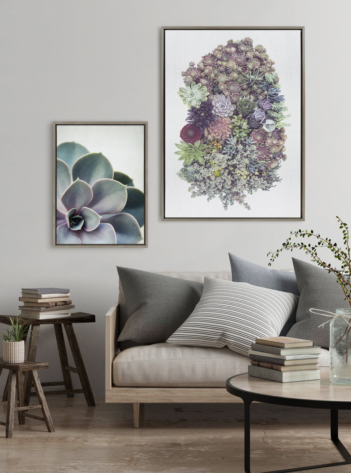 Sylvie Colony 2 Framed Canvas by F2Images