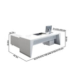 Newton · Executive Desk w/ Mobile Storage