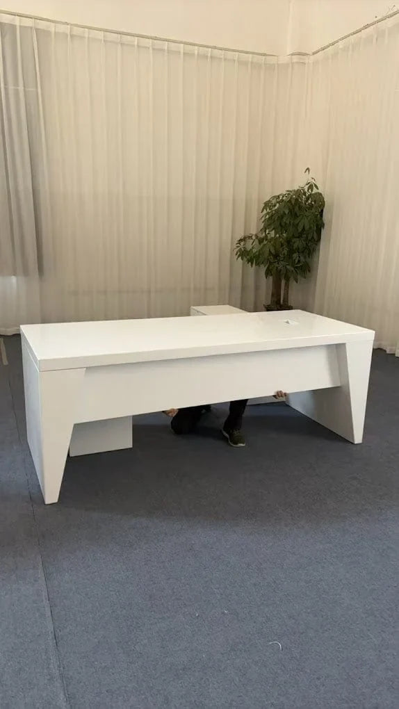 Newton · Executive Desk w/ Mobile Storage