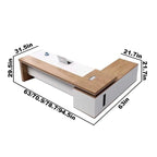 Lynx · Modern L-Shaped Executive Desk