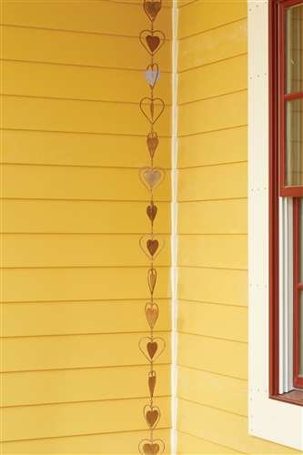 Ancient Graffiti Ancientrchrtir Heart Flamed Rain Chain