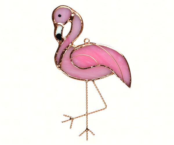 Gift Essentials Ge236 Flamingo Stainless Steel Sun Catcher