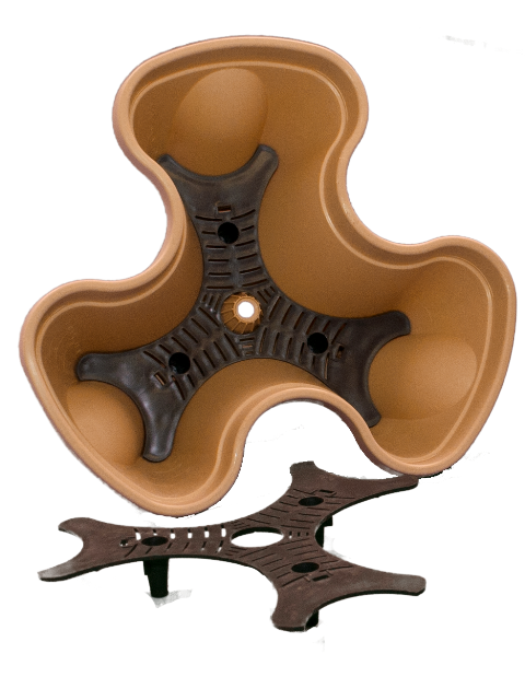 Nancy Janes P1064 12 In. Single Self Watering Planter Tuscany