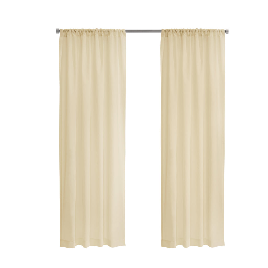Weathershield Pole Top Curtain Panel 50 X 72 In Ivory