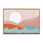 Sylvie Endless Summer Horizontal Framed Canvas by Kate Aurelia Holloway