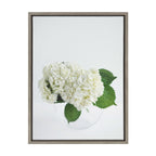 Sylvie Hydrangea Cluster Framed Canvas by Emiko and Mark Franzen of F2Images
